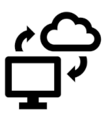 cloud connectivity icon.